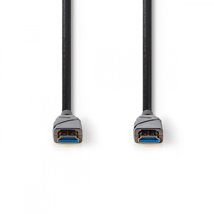 Nedis Aktiivinen Optinen High Speed HDMI-kaapeli, jossa Ethernet | HDMI™ liitin | HDMI™ liitin | 4K@60Hz | 18 Gbps | 15.0 m | Pyöreä | PVC | Musta | Pakkaus Nedis Aktiivinen Optinen High Speed HDMI-kaapeli, jossa Ethernet | HDMI™ liitin | HDMI™ liitin | 4K@60Hz | 18 Gbps | 15.0 m | Pyöreä | PVC | Musta | Pakkaus
