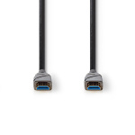 Nedis Aktiivinen Optinen High Speed HDMI-kaapeli, jossa Ethernet | HDMI™ liitin | HDMI™ liitin | 4K@60Hz | 18 Gbps | 30.0 m | Pyöreä | PVC | Musta | Pakkaus Nedis Aktiivinen Optinen High Speed HDMI-kaapeli, jossa Ethernet | HDMI™ liitin | HDMI™ liitin | 4K@60Hz | 18 Gbps | 30.0 m | Pyöreä | PVC | Musta | Pakkaus