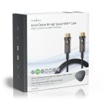 Nedis Aktiivinen Optinen Ultra High Speed HDMI-Kaapeli jossa Ethernet | HDMI™ liitin | HDMI™ liitin | 8K@60Hz | 48 Gbps | 20.0 m | Pyöreä | PVC | Musta | Pakkaus Nedis Aktiivinen Optinen Ultra High Speed HDMI-Kaapeli jossa Ethernet | HDMI™ liitin | HDMI™ liitin | 8K@60Hz | 48 Gbps | 20.0 m | Pyöreä | PVC | Musta | Pakkaus