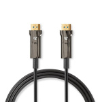 Nedis Aktiivinen Optinen Ultra High Speed HDMI-Kaapeli jossa Ethernet | HDMI™ liitin | HDMI™ liitin | 8K@60Hz | 48 Gbps | 75.0 m | Pyöreä | PVC | Musta | Pakkaus Nedis Aktiivinen Optinen Ultra High Speed HDMI-Kaapeli jossa Ethernet | HDMI™ liitin | HDMI™ liitin | 8K@60Hz | 48 Gbps | 75.0 m | Pyöreä | PVC | Musta | Pakkaus