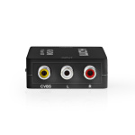 Nedis HDMI ™ Muunnin | 3x RCA Female | 1x HDMI™ Output | Yksisuuntainen | 1080p | 1.65 Gbps | ABS-Muovi | Antrasiitti Nedis HDMI ™ Muunnin | 3x RCA Female | 1x HDMI™ Output | Yksisuuntainen | 1080p | 1.65 Gbps | ABS-Muovi | Antrasiitti
