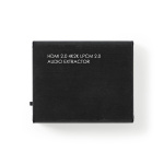 Nedis HDMI™ Erotin | HDMI™ Input | TosLink Female / 1x 3.5 mm / 1x HDMI™ Output | Maksimi kuvantarkkuus: 4K@60Hz | 18 Gbps | Metalli | Antrasiitti | Pakkaus Nedis HDMI™ Erotin | HDMI™ Input | TosLink Female / 1x 3.5 mm / 1x HDMI™ Output | Maksimi kuvantarkkuus: 4K@60Hz | 18 Gbps | Metalli | Antrasiitti | Pakkaus