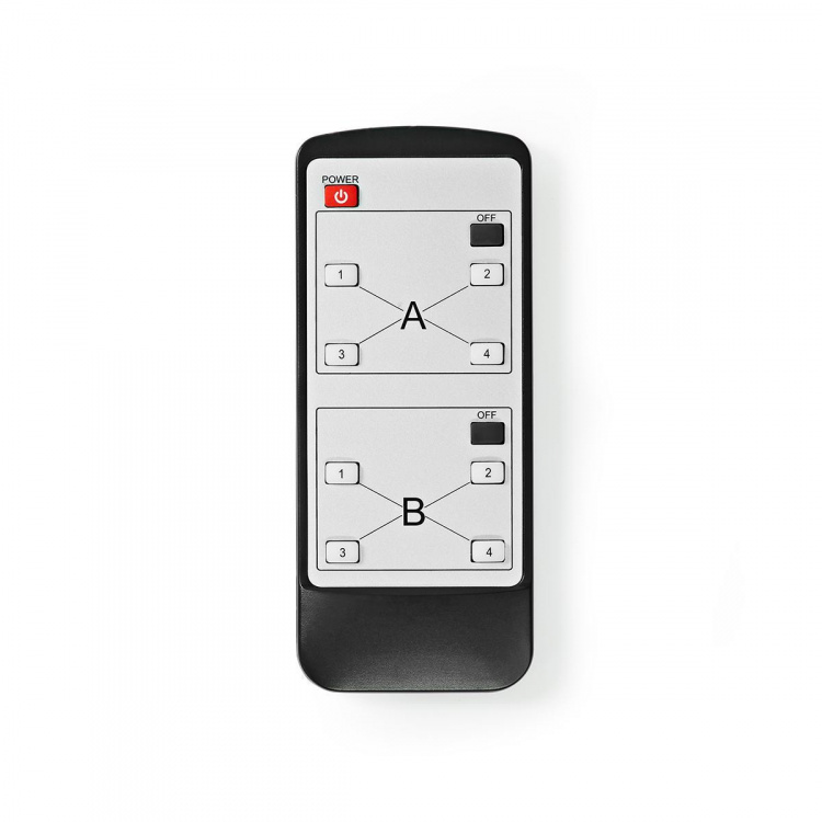 Nedis HDMI ™ Matriisi | 4x 2-Väylää port(s) | 4x HDMI™ Input | 2x HDMI™ Output | 4K@30Hz | 3.4 Gbps | Kauko-ohjattu | Metalli | Antrasiitti