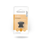 Nedis DVI-sovitin | DVI-I 24+5-Pin Uros | VGA Naaras | Niklattu | Suora | PVC | Musta | Laatikko