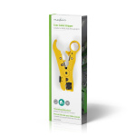 Nedis Kaapelin kuorintapihdit | Kuorintatyökalu | ABS-Muovi / Teräs | Keltainen / Musta