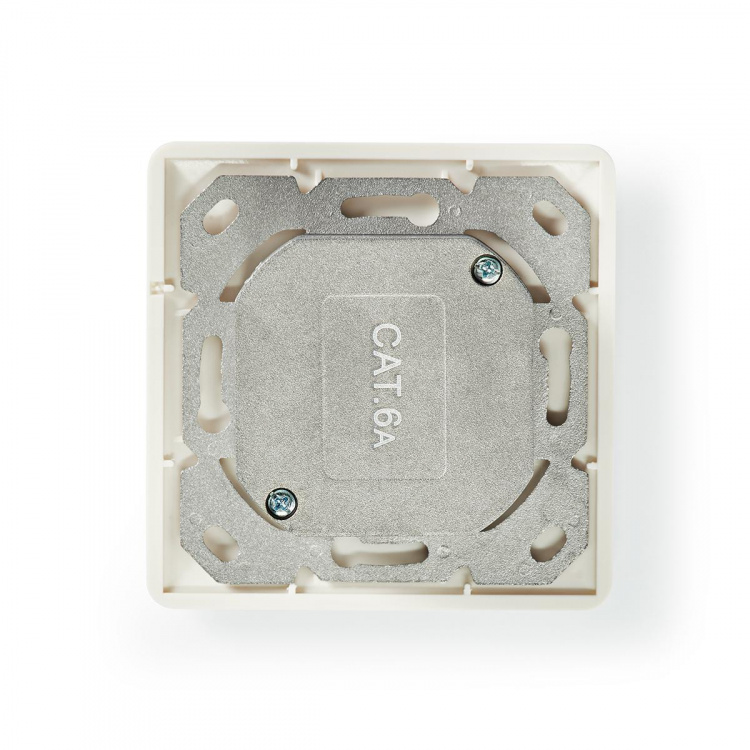 Nedis Verkon seinärasia | Flush Mount | 2-Porttinen port(s) | CAT6a | Suora | Naaras | Kullattu | PVC | Valkoinen | Kirjekuori Nedis Verkon seinärasia | Flush Mount | 2-Porttinen port(s) | CAT6a | Suora | Naaras | Kullattu | PVC | Valkoinen | Kirjekuori