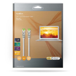 Nedis CAT7 verkkokaapeli | S/FTP | RJ45 uros | RJ45 uros | 10.0 m | Snagless | Pyöreä | LSZH | Harmaa | Laatikko
