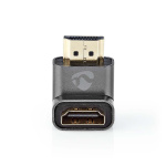 Nedis HDMI™ -sovitin | HDMI™ liitin / HDMI™ uros | HDMI™ Ulostulo | Kullattu | Kulma, 90 ° | Alumiini | Gun Metal Harmaa | 1 kpl | Laatikko kannella ja ikkunalla Nedis HDMI™ -sovitin | HDMI™ liitin / HDMI™ uros | HDMI™ Ulostulo | Kullattu | Kulma, 90 ° | Alumiini | Gun Metal Harmaa | 1 kpl | Laatikko kannella ja ikkunalla