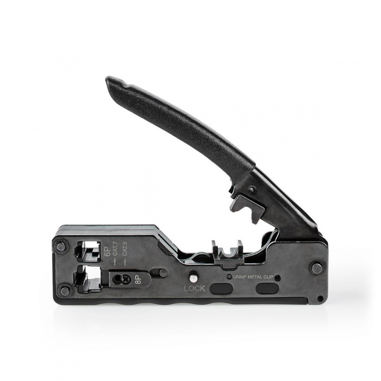 Nedis Kuorintapihdit | CAT5 / CAT5e / CAT6 / CAT6a / CAT7 / RJ12 | Leikkaus / Pihdit | ABS-Muovi / Teräs | Musta Nedis Kuorintapihdit | CAT5 / CAT5e / CAT6 / CAT6a / CAT7 / RJ12 | Leikkaus / Pihdit | ABS-Muovi / Teräs | Musta