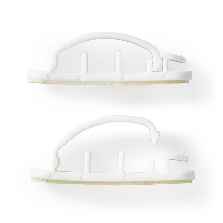 Nedis Johdotusjärjestelmä | Kaapeli Clip | Kiinni | 3 kpl | Paikkojen määrä: 3 Paikkaa | Suurin kaapelin paksuus: 7.5 mm | Polypropylene | Valkoinen Nedis Johdotusjärjestelmä | Kaapeli Clip | Kiinni | 3 kpl | Paikkojen määrä: 3 Paikkaa | Suurin kaapelin paksuus: 7.5 mm | Polypropylene | Valkoinen