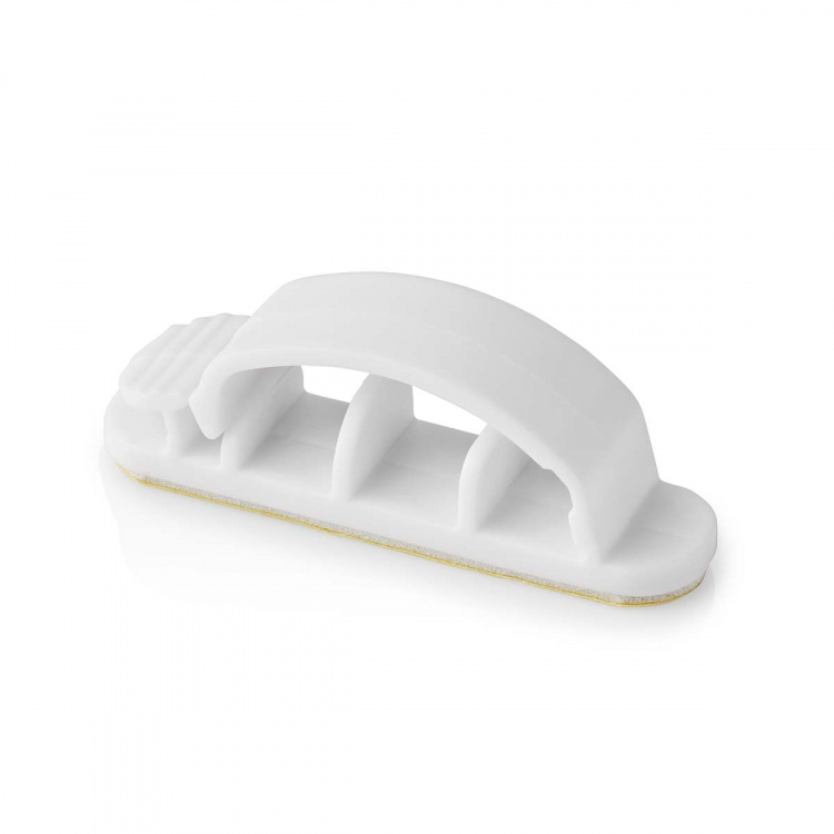 Nedis Johdotusjärjestelmä | Kaapeli Clip | Kiinni | 3 kpl | Paikkojen määrä: 3 Paikkaa | Suurin kaapelin paksuus: 7.5 mm | Polypropylene | Valkoinen Nedis Johdotusjärjestelmä | Kaapeli Clip | Kiinni | 3 kpl | Paikkojen määrä: 3 Paikkaa | Suurin kaapelin paksuus: 7.5 mm | Polypropylene | Valkoinen