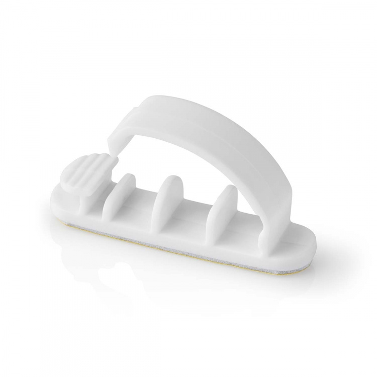 Nedis Johdotusjärjestelmä | Kaapeli Clip | Kiinni | 3 kpl | Paikkojen määrä: 3 Paikkaa | Suurin kaapelin paksuus: 7.5 mm | Polypropylene | Valkoinen Nedis Johdotusjärjestelmä | Kaapeli Clip | Kiinni | 3 kpl | Paikkojen määrä: 3 Paikkaa | Suurin kaapelin paksuus: 7.5 mm | Polypropylene | Valkoinen