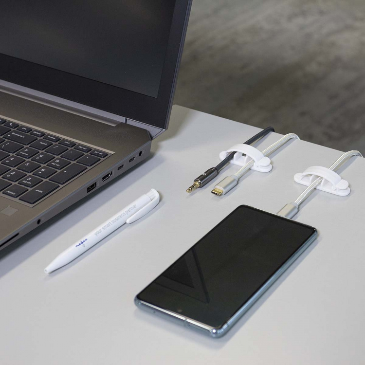 Nedis Johdotusjärjestelmä | Kaapeli Clip | Kiinni | 3 kpl | Paikkojen määrä: 3 Paikkaa | Suurin kaapelin paksuus: 7.5 mm | Polypropylene | Valkoinen Nedis Johdotusjärjestelmä | Kaapeli Clip | Kiinni | 3 kpl | Paikkojen määrä: 3 Paikkaa | Suurin kaapelin paksuus: 7.5 mm | Polypropylene | Valkoinen