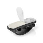 Nedis Johdotusjärjestelmä | Kaapeli Clip | Kiinni | 3 kpl | Paikkojen määrä: 3 Paikkaa | Suurin kaapelin paksuus: 7.5 mm | Polypropylene | Musta Nedis Johdotusjärjestelmä | Kaapeli Clip | Kiinni | 3 kpl | Paikkojen määrä: 3 Paikkaa | Suurin kaapelin paksuus: 7.5 mm | Polypropylene | Musta