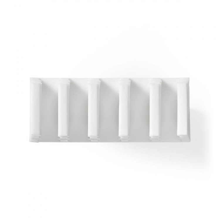 Nedis Johdotusjärjestelmä | Kaapeli Clip | Klikkaa ja Go | 2 kpl | Paikkojen määrä: 5 Paikkaa | Suurin kaapelin paksuus: 7.1 mm | Polypropylene | Valkoinen Nedis Johdotusjärjestelmä | Kaapeli Clip | Klikkaa ja Go | 2 kpl | Paikkojen määrä: 5 Paikkaa | Suurin kaapelin paksuus: 7.1 mm | Polypropylene | Valkoinen