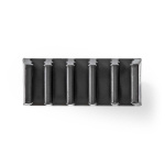 Nedis Johdotusjärjestelmä | Kaapeli Clip | Klikkaa ja Go | 2 kpl | Paikkojen määrä: 5 Paikkaa | Suurin kaapelin paksuus: 7.1 mm | Polypropylene | Musta Nedis Johdotusjärjestelmä | Kaapeli Clip | Klikkaa ja Go | 2 kpl | Paikkojen määrä: 5 Paikkaa | Suurin kaapelin paksuus: 7.1 mm | Polypropylene | Musta