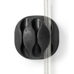 Nedis Johdotusjärjestelmä | Kaapeli Clip | Klikkaa ja Go | 4 kpl | Paikkojen määrä: 3 Paikkaa | Suurin kaapelin paksuus: 5.3 mm | TPE | Musta Nedis Johdotusjärjestelmä | Kaapeli Clip | Klikkaa ja Go | 4 kpl | Paikkojen määrä: 3 Paikkaa | Suurin kaapelin paksuus: 5.3 mm | TPE | Musta