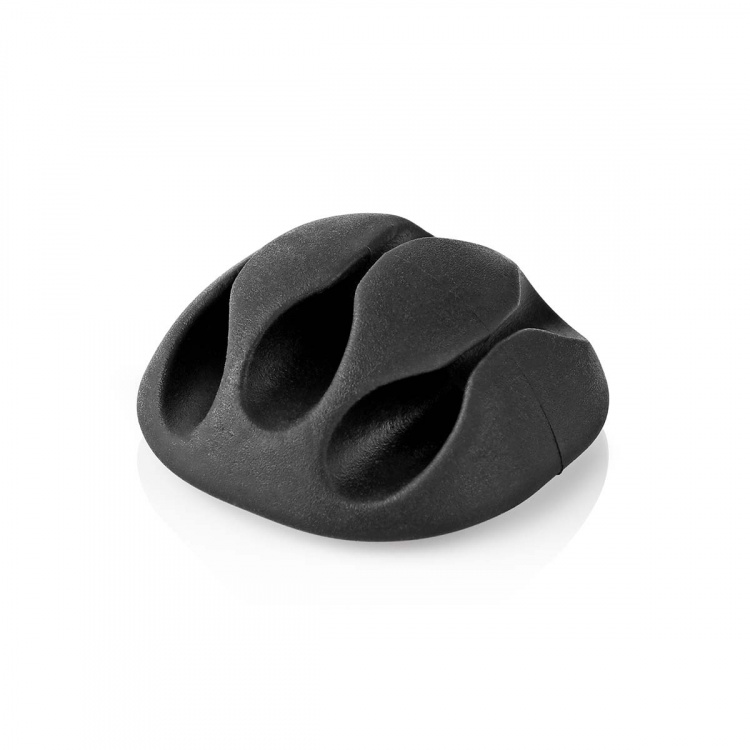 Nedis Johdotusjärjestelmä | Kaapeli Clip | Klikkaa ja Go | 4 kpl | Paikkojen määrä: 3 Paikkaa | Suurin kaapelin paksuus: 5.3 mm | TPE | Musta Nedis Johdotusjärjestelmä | Kaapeli Clip | Klikkaa ja Go | 4 kpl | Paikkojen määrä: 3 Paikkaa | Suurin kaapelin paksuus: 5.3 mm | TPE | Musta