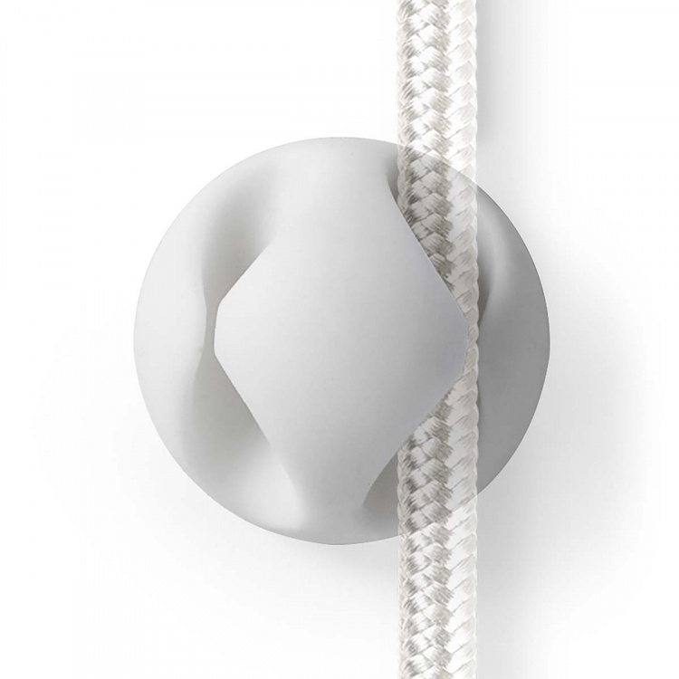 Nedis Johdotusjärjestelmä | Kaapeli Clip | Klikkaa ja Go | 6 kpl | Paikkojen määrä: 2 Paikkaa | Suurin kaapelin paksuus: 5.3 mm | TPE | Valkoinen Nedis Johdotusjärjestelmä | Kaapeli Clip | Klikkaa ja Go | 6 kpl | Paikkojen määrä: 2 Paikkaa | Suurin kaapelin paksuus: 5.3 mm | TPE | Valkoinen