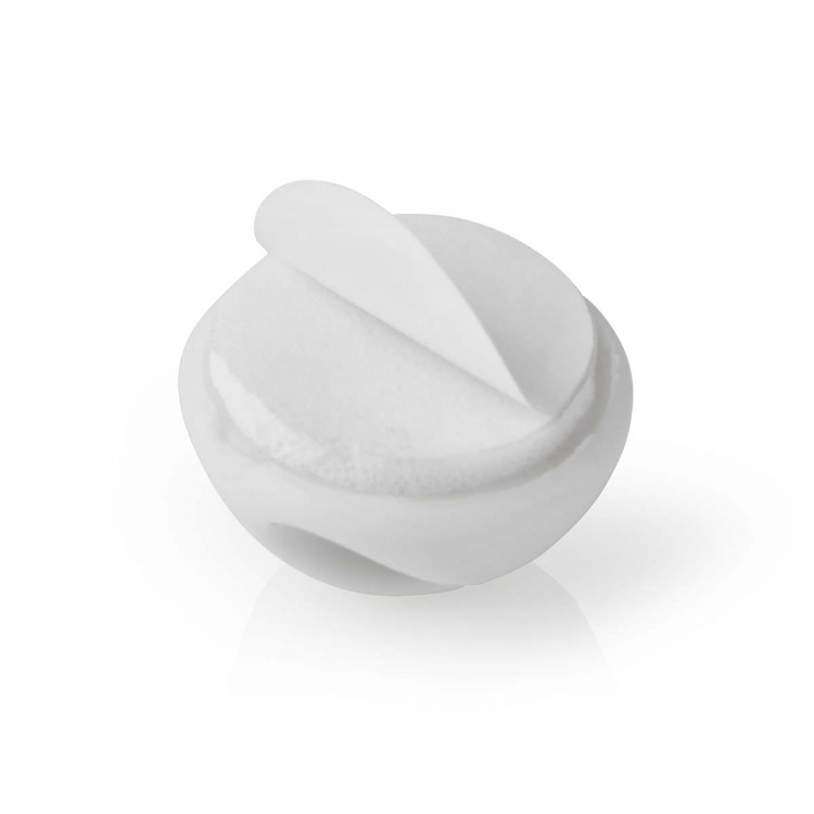 Nedis Johdotusjärjestelmä | Kaapeli Clip | Klikkaa ja Go | 6 kpl | Paikkojen määrä: 2 Paikkaa | Suurin kaapelin paksuus: 5.3 mm | TPE | Valkoinen Nedis Johdotusjärjestelmä | Kaapeli Clip | Klikkaa ja Go | 6 kpl | Paikkojen määrä: 2 Paikkaa | Suurin kaapelin paksuus: 5.3 mm | TPE | Valkoinen