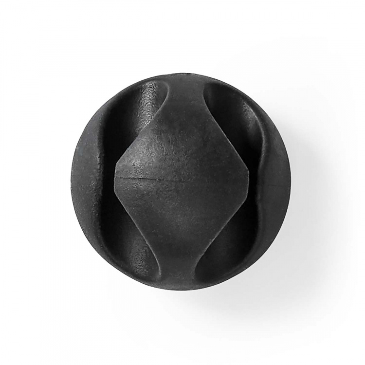 Nedis Johdotusjärjestelmä | Kaapeli Clip | Klikkaa ja Go | 6 kpl | Paikkojen määrä: 2 Paikkaa | Suurin kaapelin paksuus: 5.3 mm | TPE | Musta Nedis Johdotusjärjestelmä | Kaapeli Clip | Klikkaa ja Go | 6 kpl | Paikkojen määrä: 2 Paikkaa | Suurin kaapelin paksuus: 5.3 mm | TPE | Musta