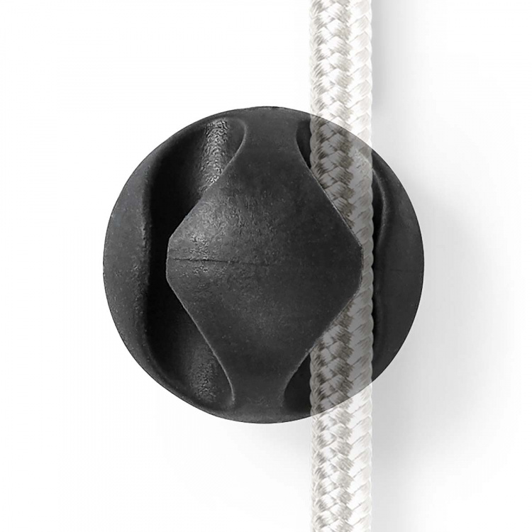 Nedis Johdotusjärjestelmä | Kaapeli Clip | Klikkaa ja Go | 6 kpl | Paikkojen määrä: 2 Paikkaa | Suurin kaapelin paksuus: 5.3 mm | TPE | Musta Nedis Johdotusjärjestelmä | Kaapeli Clip | Klikkaa ja Go | 6 kpl | Paikkojen määrä: 2 Paikkaa | Suurin kaapelin paksuus: 5.3 mm | TPE | Musta