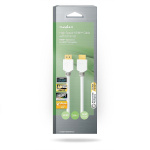 Nedis High Speed HDMI ™ Kaapeli Ethernet | HDMI™ liitin | HDMI™ liitin | 4K@60Hz | ARC | 18 Gbps | 3.00 m | Pyöreä | PVC | Valkoinen | Laatikko Nedis High Speed HDMI ™ Kaapeli Ethernet | HDMI™ liitin | HDMI™ liitin | 4K@60Hz | ARC | 18 Gbps | 3.00 m | Pyöreä | PVC | Valkoinen | Laatikko