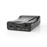 Nedis HDMI ™ Muunnin | HDMI™ Input | SCART Female | Yksisuuntainen | 1080p | 1.2 Gbps | ABS-Muovi | Musta