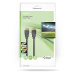 Nedis Ultra High Speed ​​HDMI ™ -kaapeli | HDMI™ liitin | HDMI™ liitin | 8K@60Hz | 48 Gbps | 5.00 m | Pyöreä | 6.7 mm | Musta | Laatikko