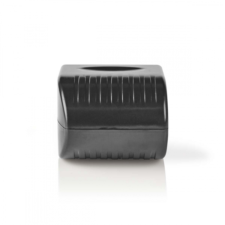 Nedis Virtapistoke Adapteri | Euro/Tyyppi C (CEE 7/16) | 100 - 240 V AC 50/60 Hz | 12 V DC | 6 W | Verkkovirtakäyttöinen | 0.3 A | Musta | Muovi