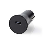 Nedis Autolaturi | 20 W | 1.67 / 2.22 / 3.0 A | Lähtöliitäntöjen määrä: 1 | Portin tyyppi: USB-C™ | Automaattinen Jännitteen Valinta