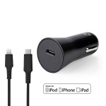 Nedis Autolaturi | 20 W | 1.67 / 2.22 / 3.0 A | Lähtöliitäntöjen määrä: 1 | Portin tyyppi: USB-C™ | Lightning 8-Pin (irrallinen) Kaapeli | 1.00 m | Automaattinen Jännitteen Valinta Nedis Autolaturi | 20 W | 1.67 / 2.22 / 3.0 A | Lähtöliitäntöjen määrä: 1 | Portin tyyppi: USB-C™ | Lightning 8-Pin (irrallinen) Kaapeli | 1.00 m | Automaattinen Jännitteen Valinta