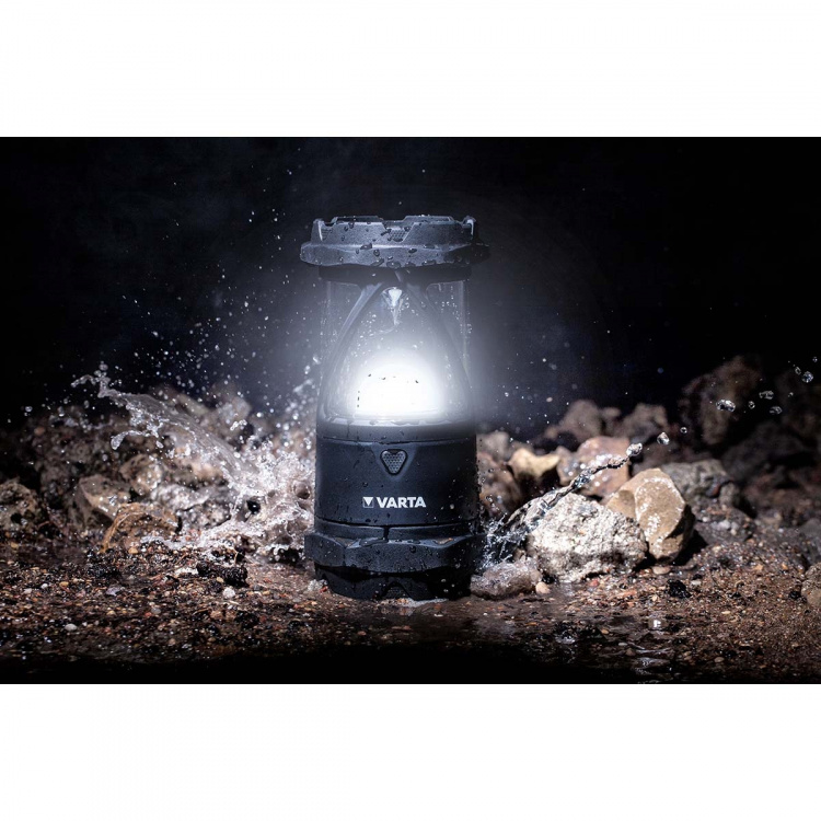 Varta LED Taskulamppu | Akkukäyttöinen | 6x AA/LR6 | Nimellisvaloteho: 450 lm | Valoalue: 20 m | Säteen kulma: 360 ° Varta LED Taskulamppu | Akkukäyttöinen | 6x AA/LR6 | Nimellisvaloteho: 450 lm | Valoalue: 20 m | Säteen kulma: 360 °