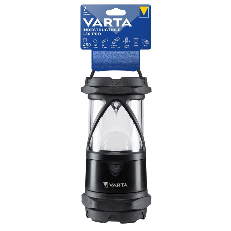 Varta LED Taskulamppu | Akkukäyttöinen | 6x AA/LR6 | Nimellisvaloteho: 450 lm | Valoalue: 20 m | Säteen kulma: 360 ° Varta LED Taskulamppu | Akkukäyttöinen | 6x AA/LR6 | Nimellisvaloteho: 450 lm | Valoalue: 20 m | Säteen kulma: 360 °