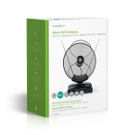 Nedis Sisäantenni | Aktiivinen | FM / UHF / VHF | Vastaanottoalue: 0-25 km | LTE700 | Vahvistus: 36 dB | Vahvistuksensäätö | ABS-Muovi | Musta Nedis Sisäantenni | Aktiivinen | FM / UHF / VHF | Vastaanottoalue: 0-25 km | LTE700 | Vahvistus: 36 dB | Vahvistuksensäätö | ABS-Muovi | Musta