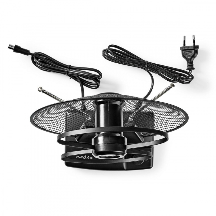 Nedis Sisäantenni | Aktiivinen | FM / UHF / VHF | Vastaanottoalue: 0-25 km | LTE700 | Vahvistus: 36 dB | Vahvistuksensäätö | ABS-Muovi | Musta Nedis Sisäantenni | Aktiivinen | FM / UHF / VHF | Vastaanottoalue: 0-25 km | LTE700 | Vahvistus: 36 dB | Vahvistuksensäätö | ABS-Muovi | Musta