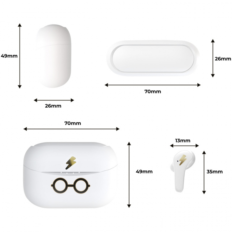 OTL Technologies Harry Potter icon TWS EarPods