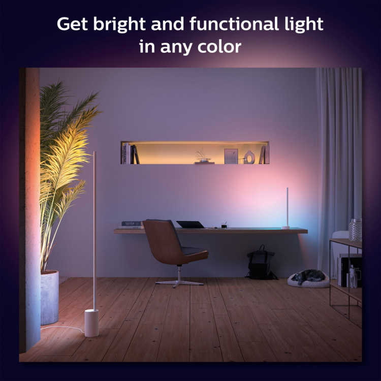 Philips Hue Gradient Signe Golvlampa Vit