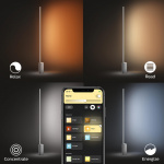 Philips Hue Gradient Signe Golvlampa Wh/Color Svart