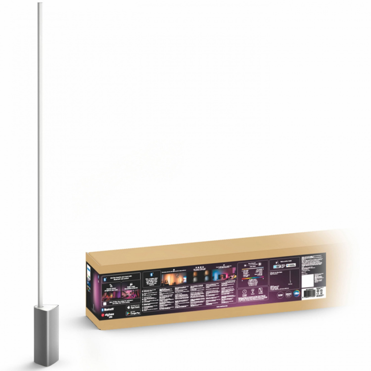 Philips Hue Gradient Signe Golvlampa Wh/Color Svart