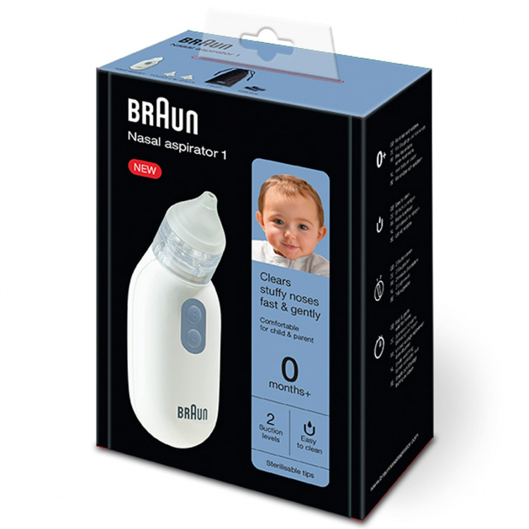 Braun Nässug Nasal Aspirator BNA100 Braun Nässug Nasal Aspirator BNA100