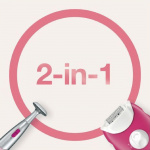 Braun Epilator Silk-Epil 3 420 Ruby