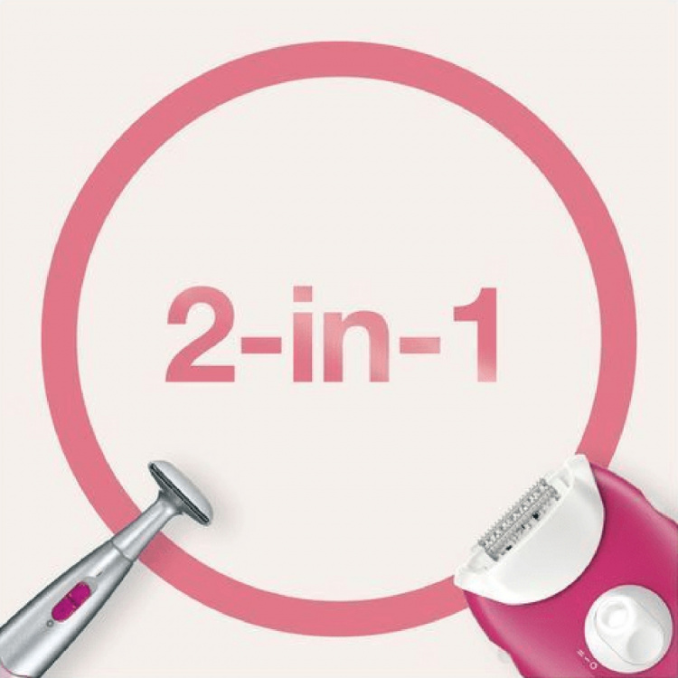 Braun Epilator Silk-Epil 3 420 Ruby