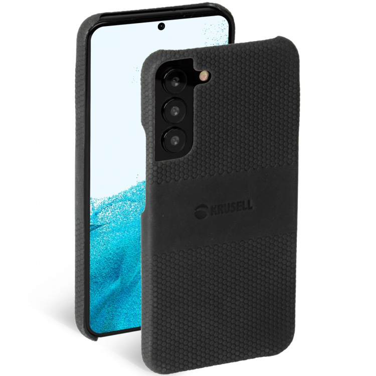 Krusell Nahkakotelo Galaxy S22+ Musta Krusell Nahkakotelo Galaxy S22+ Musta