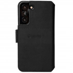 Krusell Nahka Puhelin lompakko Galaxy S22 Musta Krusell Nahka Puhelin lompakko Galaxy S22 Musta