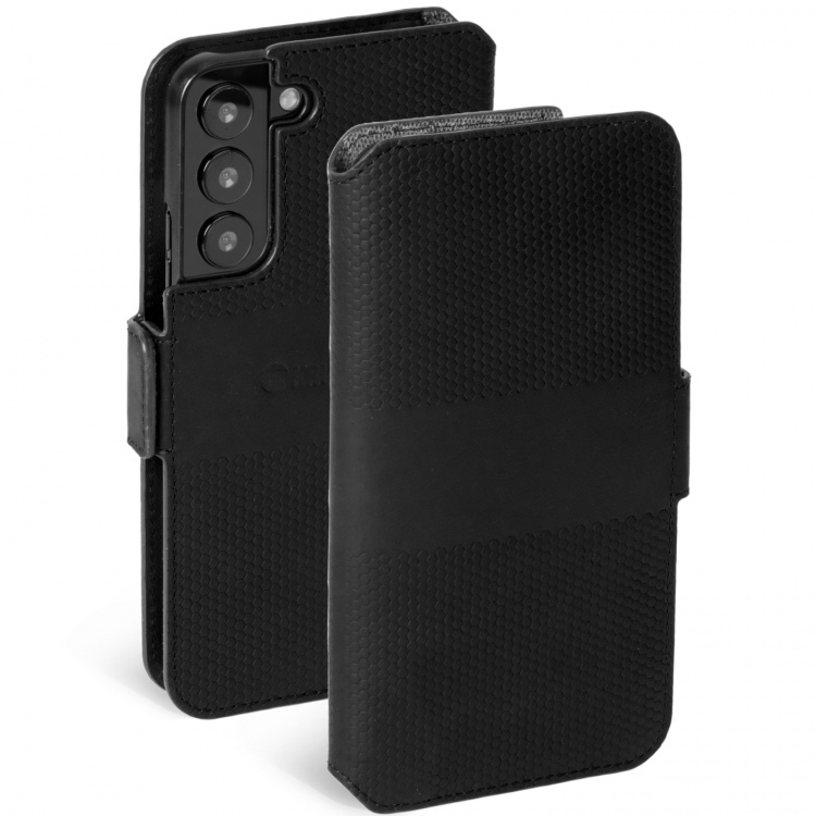 krusell Nahka Puhelin lompakko Galaxy S22+ Musta krusell Nahka Puhelin lompakko Galaxy S22+ Musta