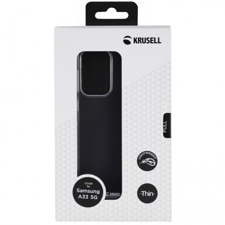 Krusell SoftCover Galaxy A33 5G Läpinäkyvä Krusell SoftCover Galaxy A33 5G Läpinäkyvä