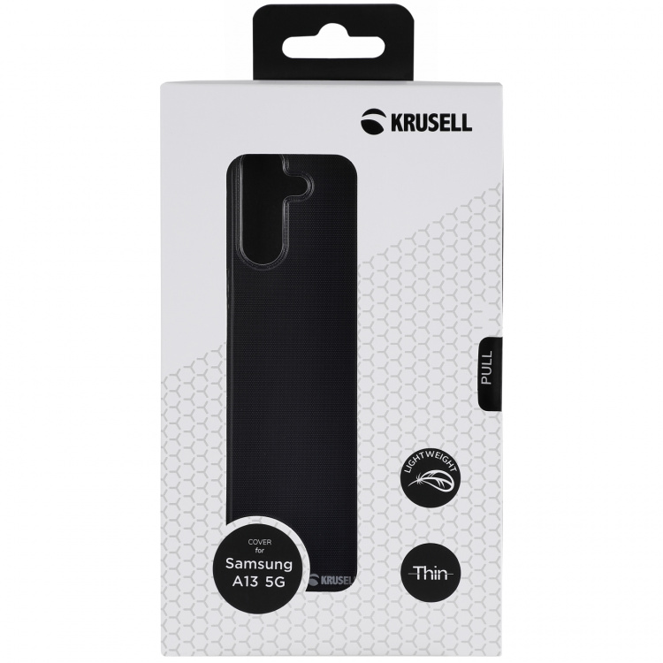 Krusell SoftCover Galaxy A13 5G läpinäkyvä läpinäkyvä Krusell SoftCover Galaxy A13 5G läpinäkyvä läpinäkyvä