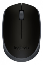 Logitech M170 Wireless Mouse, 2,4GHz IR, USB-nanovastaanotin, musta Logitech M170 Wireless Mouse, 2,4GHz IR, USB-nanovastaanotin, musta