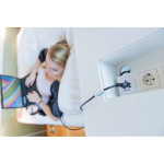 SKROSS Matka-adapteri Maailma-Eurooppa Maadoitettu